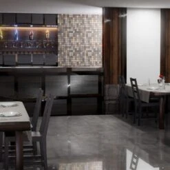 Liberty Floors Agios Cinzento - Lustre Stone 8mm High Gloss Laminate Flooring (225701) -Laminate Flooring Sales Store agios cinzento lustre stone 8mm high gloss laminate flooring 225701 p91931 208569 image