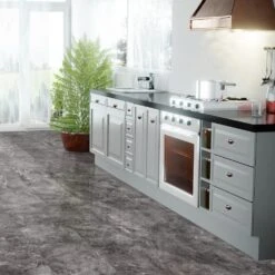 Liberty Floors Agios Scuro - Lustre Stone 8mm High Gloss Laminate Flooring (225703) -Laminate Flooring Sales Store agios scuro lustre stone 8mm high gloss laminate flooring 225703 p91933 208579 image