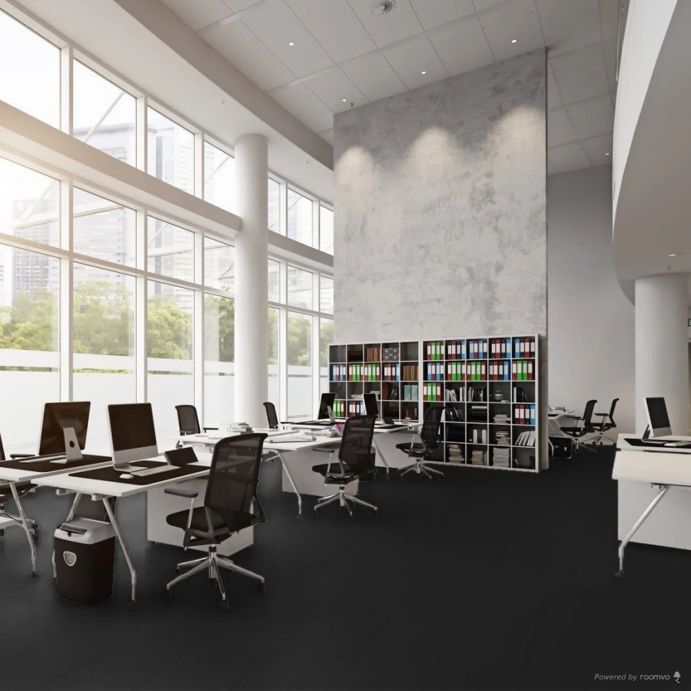 Liberty Floors Black - Lustre SPC 6mm Rigid Core Vinyl Flooring (249744) 3 Liberty Floors Black - Lustre SPC 6mm Rigid Core Vinyl Flooring (249744)