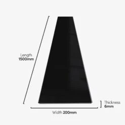 Liberty Floors Black - Lustre SPC 6mm Rigid Core Vinyl Flooring (250942) -Laminate Flooring Sales Store black lustre spc 6mm rigid core vinyl flooring 250942 p109180 237959 image