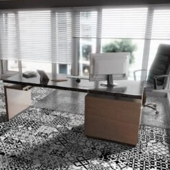 Falquon Flooring Black & White - Lustre Authentic 2.0 8mm Laminate Flooring (315201) -Laminate Flooring Sales Store black white lustre authentic 2 0 8mm laminate flooring 315201 p119270 242201 image