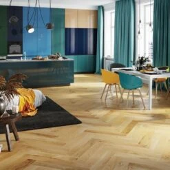 Liberty Floors Caramel Oak - Manor Herringbone Parquet 14mm Engineered Real Wood Flooring (249869) -Laminate Flooring Sales Store caramel oak manor herringbone parquet 14mm engineered real wood flooring 249869 p108536 235969 image