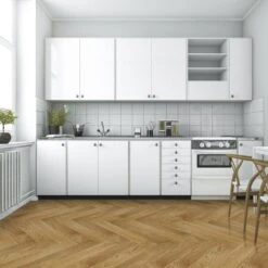 Liberty Floors Caramel Oak - Manor Herringbone Parquet 14mm Engineered Real Wood Flooring (249869) -Laminate Flooring Sales Store caramel oak manor herringbone parquet 14mm engineered real wood flooring 249869 p108536 242855 image