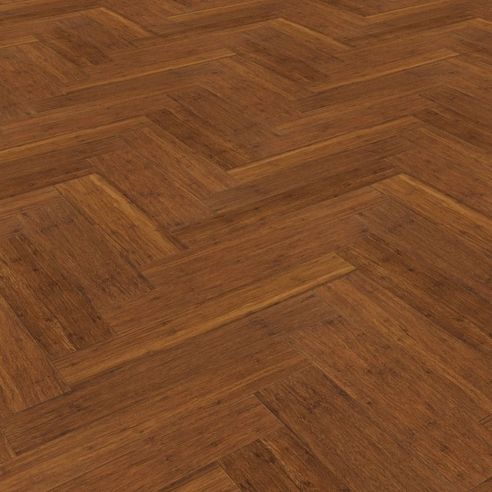 Liberty Floors Carbonised Strand Woven Bamboo - Herringbone Parquet 10mm Solid Real Wood Flooring (249972) 4 Liberty Floors Carbonised Strand Woven Bamboo - Herringbone Parquet 10mm Solid Real Wood Flooring (249972) - Image 2