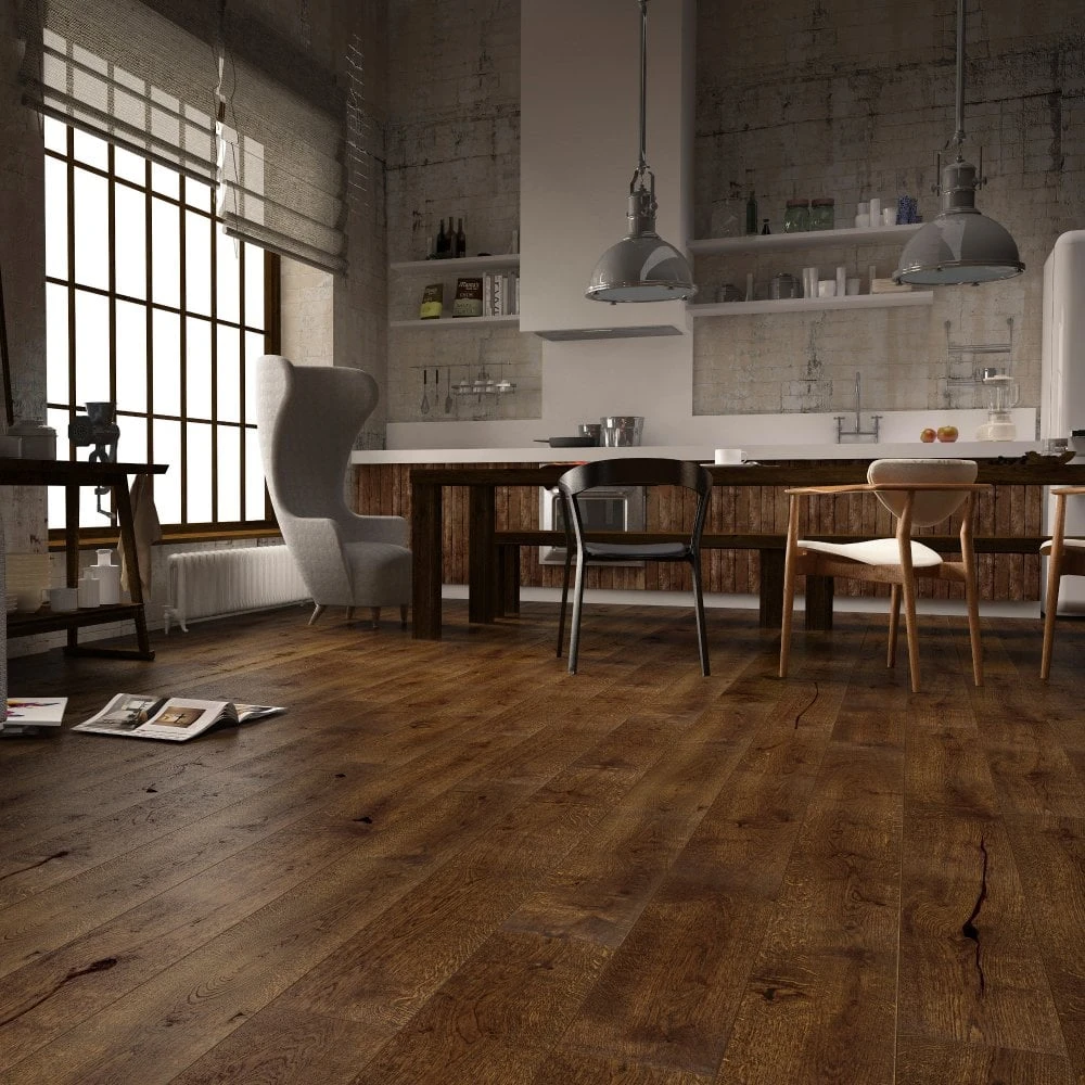 Liberty Floors Chestnut Oak - Manor 14mm Engineered Real Wood Flooring (315590) 3 Liberty Floors Chestnut Oak - Manor 14mm Engineered Real Wood Flooring (315590)