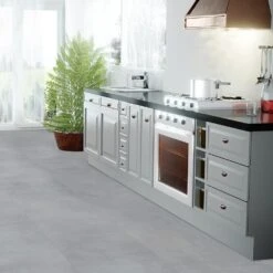 Liberty Floors Concrete Grey - Lustre 8mm High Gloss Laminate Flooring (217057) -Laminate Flooring Sales Store concrete grey lustre 8mm high gloss laminate flooring 217057 p84206 187682 image