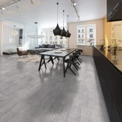 Liberty Floors Concrete Stone Grey - Universo 8mm Laminate Flooring (263469) -Laminate Flooring Sales Store concrete stone grey universo 8mm laminate flooring 263469 p113507 237111 image