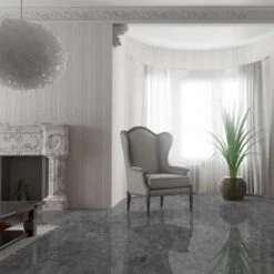 Liberty Floors Elounda Cinzento - Lustre Stone 8mm High Gloss Laminate Flooring (225708) -Laminate Flooring Sales Store elounda cinzento lustre stone 8mm high gloss laminate flooring 225708 p91938 208592 image