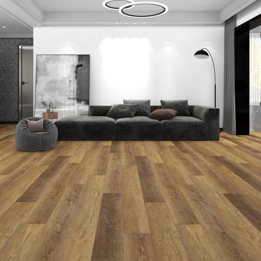Liberty Floors Farmhouse Oak - Lifestyle SPC 5mm Rigid Core Vinyl Flooring (305100) 3 Liberty Floors Farmhouse Oak - Lifestyle SPC 5mm Rigid Core Vinyl Flooring (305100)