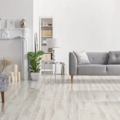 Kaindl Fresno Snow Oak - Easy Touch 8mm High Gloss Laminate Flooring (197318)