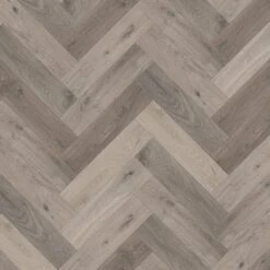 Liberty Floors Grey Oak - Herringbone SPC 5.5mm Rigid Core Vinyl Flooring (219442) -Laminate Flooring Sales Store grey oak herringbone spc 5 5mm rigid core vinyl flooring 219442 p85858 196096 image