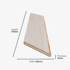 Liberty Floors Ivory White Oak - Chevron 15mm Engineered Real Wood Flooring (249203) -Laminate Flooring Sales Store ivory white oak chevron 15mm engineered real wood flooring 249203 p108329 236718 image