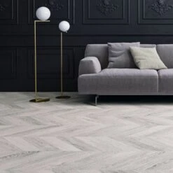 FAUS Light Grey - Masterpieces 8mm Laminate Flooring (217060)