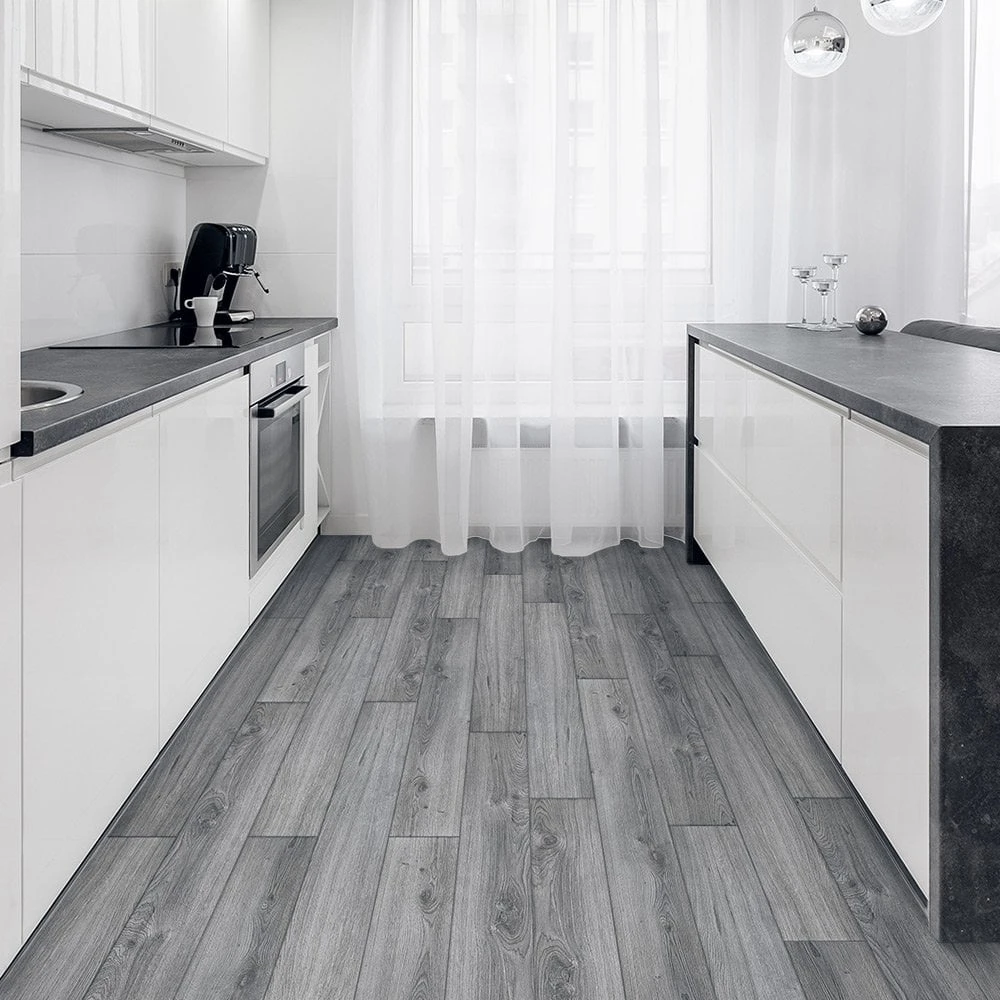 Kronotex Millenium Oak Grey - Advanced 8mm Laminate Flooring (219519) 3 Kronotex Millenium Oak Grey - Advanced 8mm Laminate Flooring (219519)