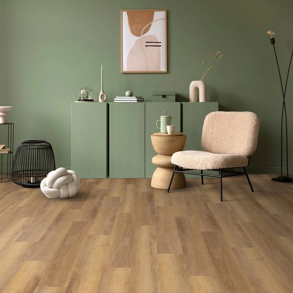 Liberty Floors Natural Oak - Lifestyle SPC 5mm Rigid Core Vinyl Flooring (275807) 3 Liberty Floors Natural Oak - Lifestyle SPC 5mm Rigid Core Vinyl Flooring (275807)