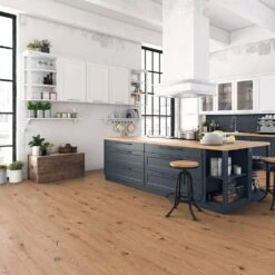 Liberty Floors Natural Oak - Premier 14mm Engineered Real Wood Flooring (190925)