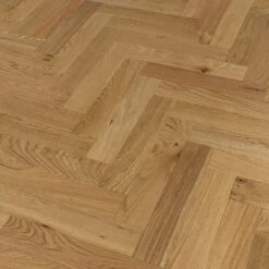 Liberty Floors Natural Oak Smoked - Herringbone Parquet 14mm Engineered Real Wood Flooring (219385) -Laminate Flooring Sales Store natural oak smoked herringbone parquet 14mm engineered real wood flooring 219385 p85833 201391 image