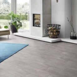 Krono Original Pearl Grey - Impressions 8mm Laminate Flooring (249793) -Laminate Flooring Sales Store pearl grey impressions 8mm laminate flooring 249793 p108466 235910 image