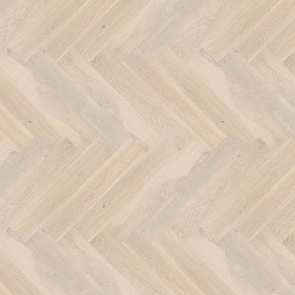 Liberty Floors Pearl White Oak - Manor Herringbone Parquet 14mm Engineered Real Wood Flooring (249872) 6 Liberty Floors Pearl White Oak - Manor Herringbone Parquet 14mm Engineered Real Wood Flooring (249872) - Image 4