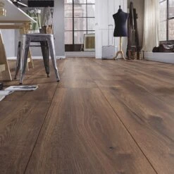 Kronotex Petterson Oak - Mega Plus Super-Wide 8mm Laminate Flooring (221385)