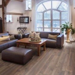 Kronotex Petterson Oak - Mega Plus Super-Wide 8mm Laminate Flooring (221385) -Laminate Flooring Sales Store petterson oak mega plus super wide 8mm laminate flooring 221385 p87647 203211 image