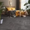Liberty Floors Shadow Grey Bamboo - Herringbone Parquet 10mm Solid Real Wood Flooring (249974) -Laminate Flooring Sales Store shadow grey bamboo herringbone parquet 10mm solid real wood flooring 249974 p108632 236315 image