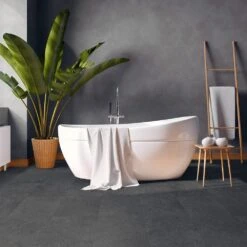 Liberty Floors Slate Black Stone - Premium Plus 6mm Rigid Core Vinyl Flooring (221002) -Laminate Flooring Sales Store slate black stone premium plus 6mm rigid core vinyl flooring 221002 p87274 202701 image