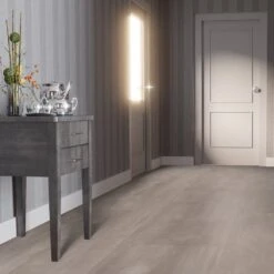Liberty Floors Smokey Grey - Lustre 8mm High Gloss Laminate Flooring (217058) -Laminate Flooring Sales Store smokey grey lustre 8mm high gloss laminate flooring 217058 p84207 187686 image