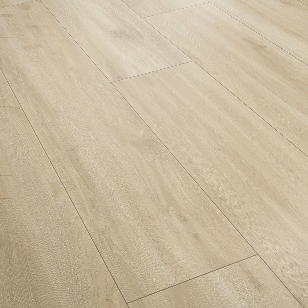 Swiss Krono Solid Chrome 12mm Cream Laminate Flooring (D40171) 4 Swiss Krono Solid Chrome 12mm Cream Laminate Flooring (D40171) - Image 2