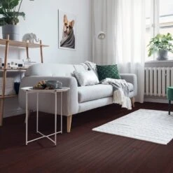 Liberty Floors Spiced Red Strand Woven Bamboo - Classic 14mm Solid Real Wood Flooring (300855)