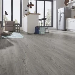 Kronotex Timeless Grey Oak - Robusto Villa 12mm Laminate Flooring (217736)
