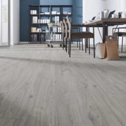 Kronotex Timeless Grey Oak - Robusto Villa 12mm Laminate Flooring (217736) -Laminate Flooring Sales Store timeless grey oak robusto villa 12mm laminate flooring 217736 p84818 191232 image