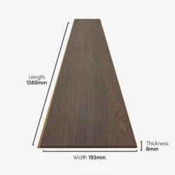 Kronotex Tuscany Walnut - Exquisite 8mm Laminate Flooring (160195) -Laminate Flooring Sales Store tuscany walnut exquisite 8mm laminate flooring 160195 p54184 228501 image