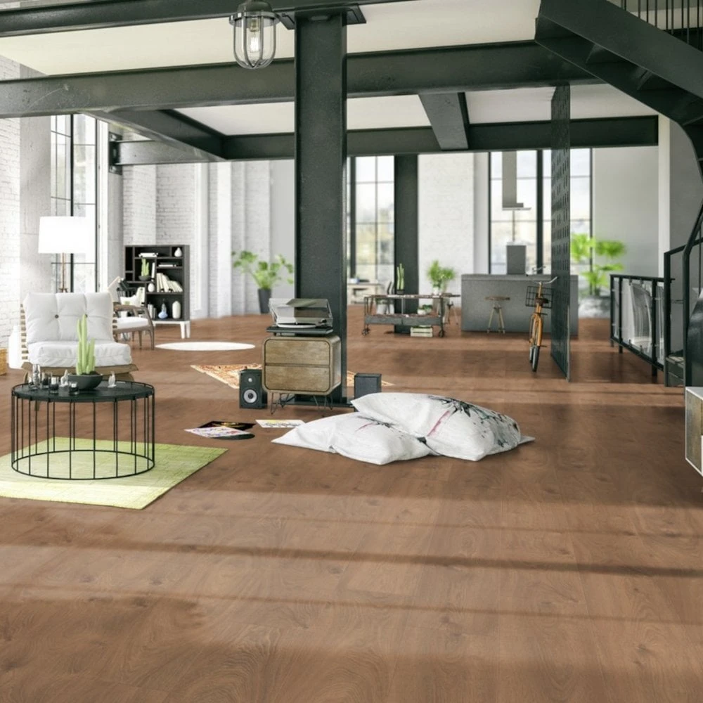 Swiss Krono Verbier Oak - Solid Chrome 12mm Laminate Flooring (218893) 6 Swiss Krono Verbier Oak - Solid Chrome 12mm Laminate Flooring (218893) - Image 4