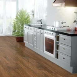 Liberty Floors Walnut - Lustre 8mm High Gloss Laminate Flooring (217785) -Laminate Flooring Sales Store walnut lustre 8mm high gloss laminate flooring 217785 p84867 191378 image