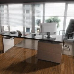 Liberty Floors Walnut - Lustre 8mm High Gloss Laminate Flooring (217785) -Laminate Flooring Sales Store walnut lustre 8mm high gloss laminate flooring 217785 p84867 191379 image